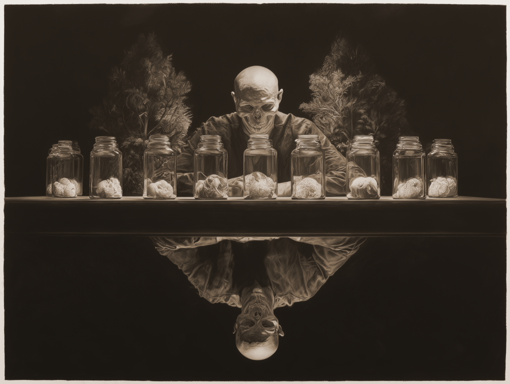 Charcoal artwork by Rouzbeh Rashidi